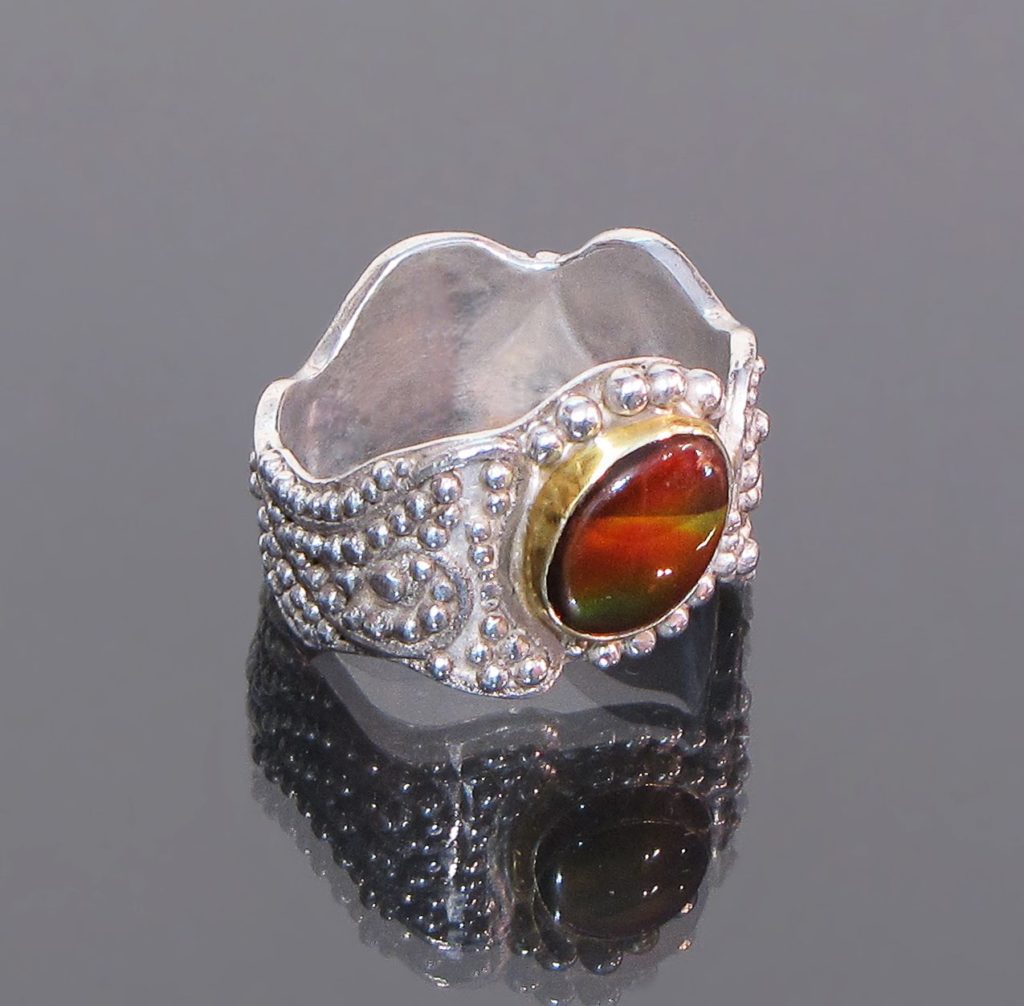 Solar Flare, granulation ring