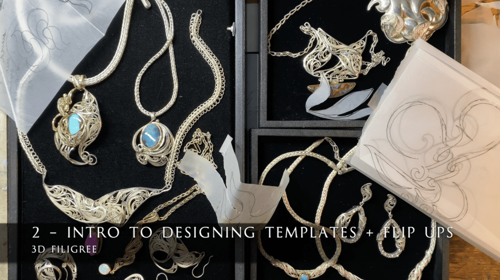 Learn how to design your own 3D filigree templates