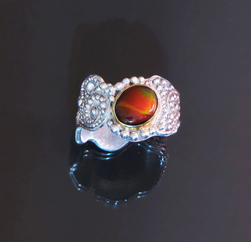 Solar Flare, granulation Ring