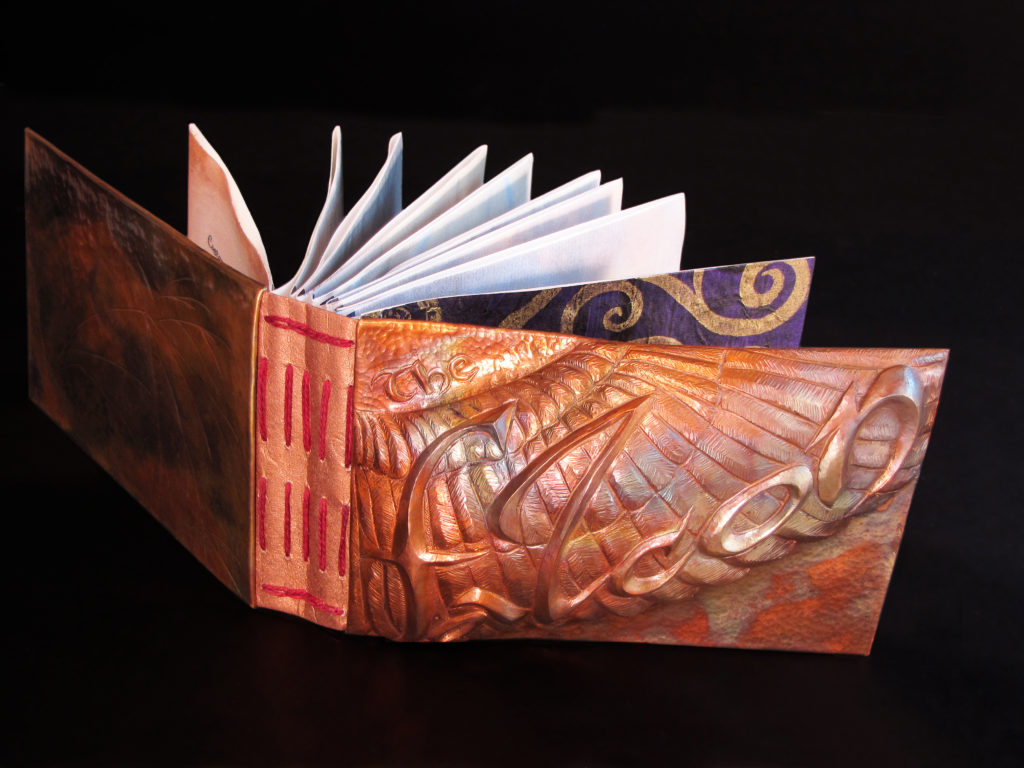 The Falcon, handmade artist book