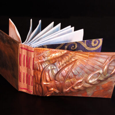 The Falcon, handmade artist book