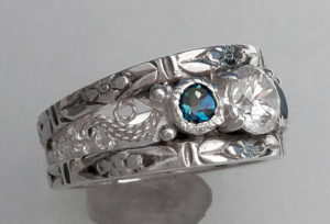 Russian filigree ring