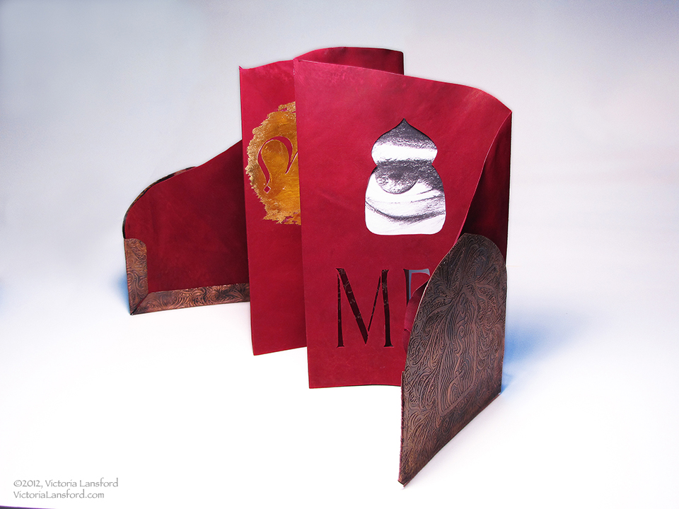 Orient, handmade artist book
