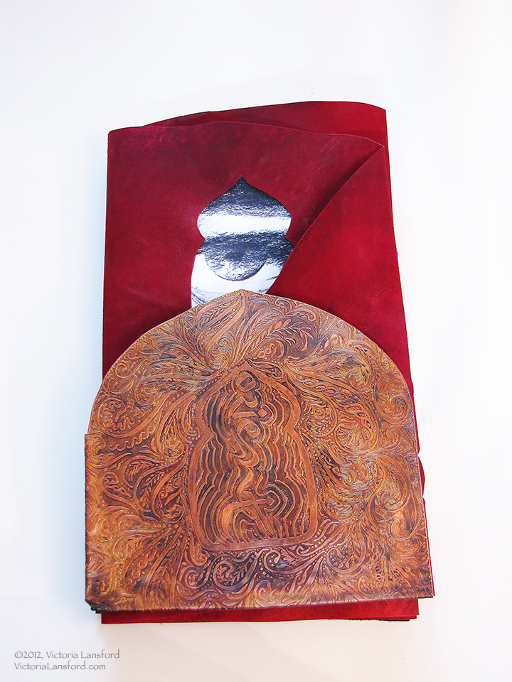 Orient, handmade artist book