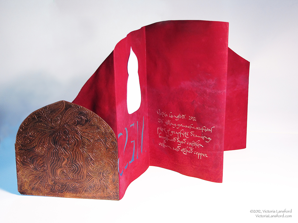Orient, handmade artist book