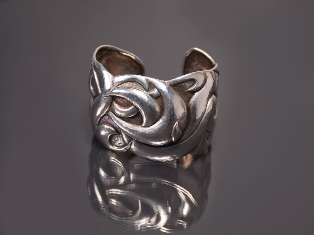 Circe's Revenge, Eastern repousse cuff bracelet