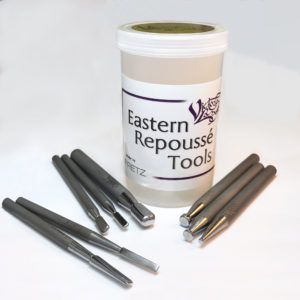 Eastern Repousse Tools by Victoria Lansford and Fretz Tools