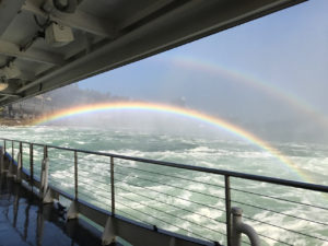 Double rainbow at Niagara Falls, Ontario