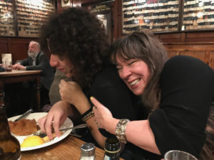 Another of Skyler's witticisms with yet more fish and chips, Oxford, England