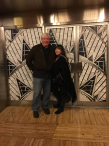 With Chris at the Chrysler Building NYC