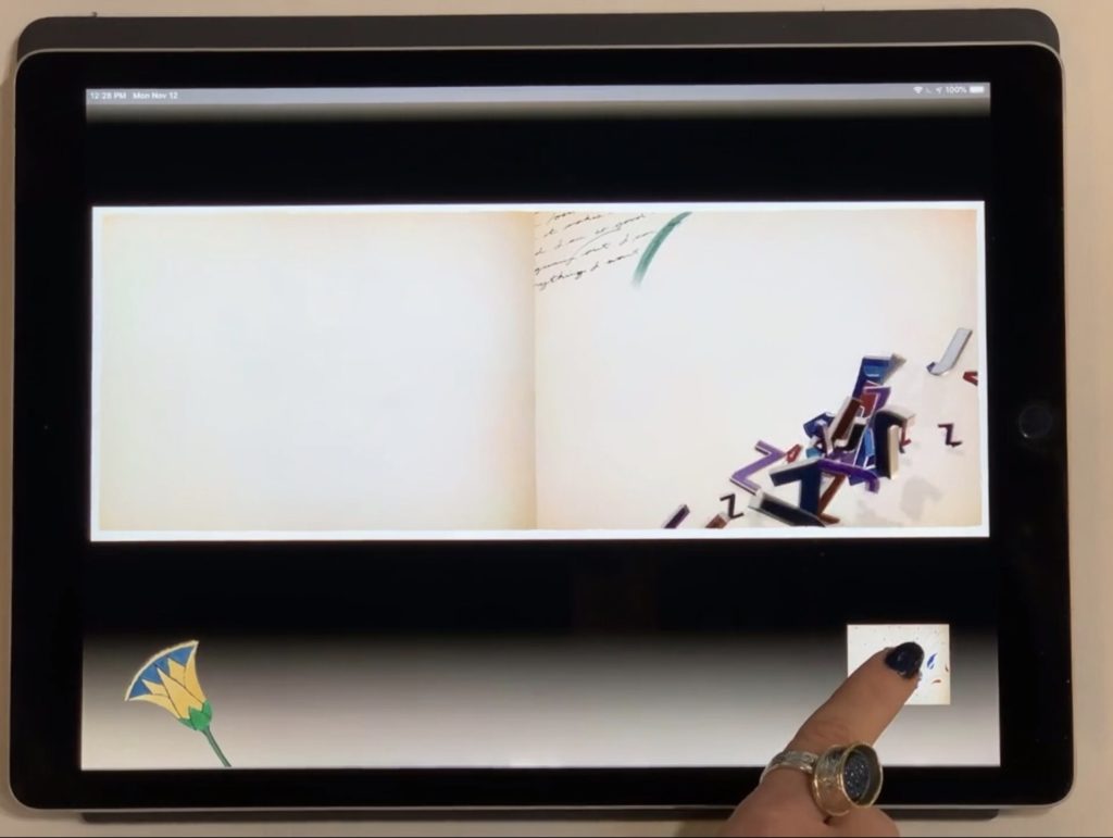 Giving Voice animated Apple Book edition