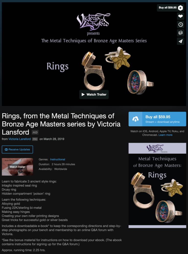 Rings video for download/streaming