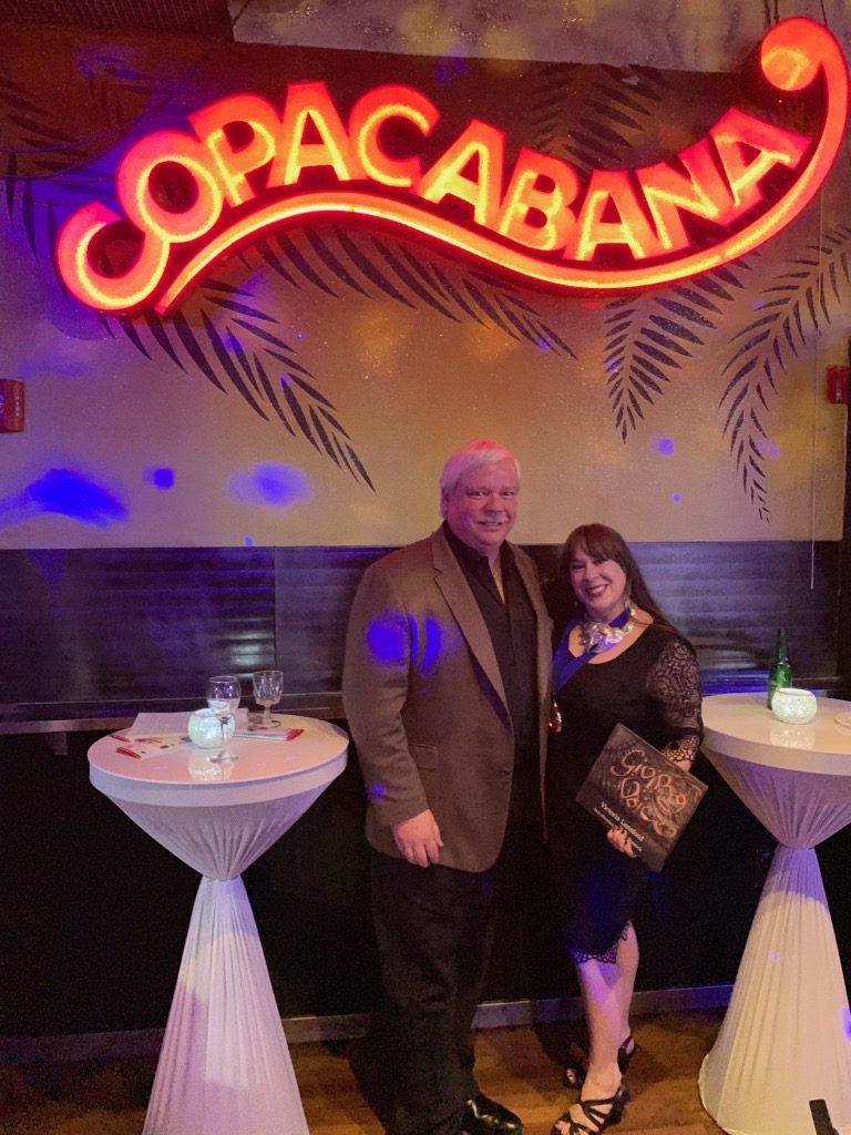At the IPPY Awards at the Copacabana with my biggest fan, Chris