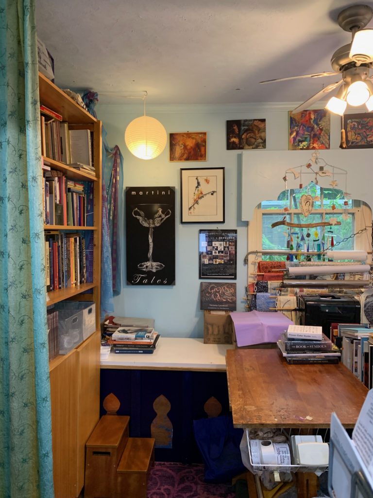 After the repurposing, more counter space!