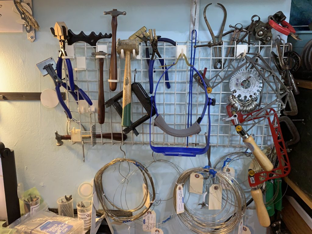 Just a few of the tools by my bench