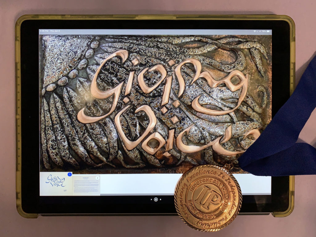 Bronze IPPY Medal for best ebook design