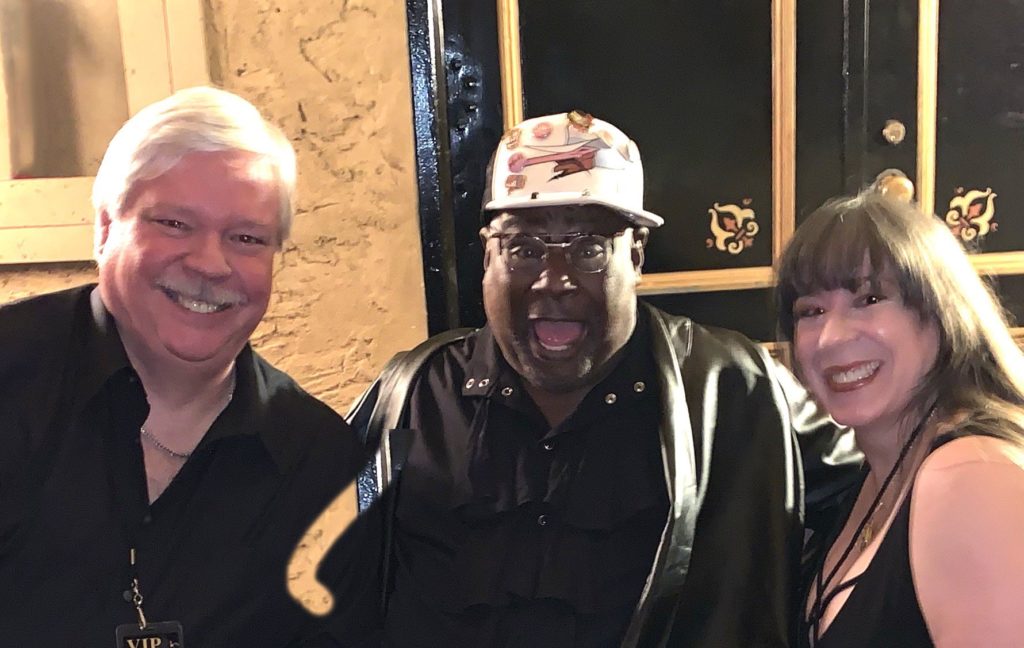 Chris and me with George Clinton
