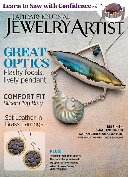 September/October cover of Jewelry Artist magazine