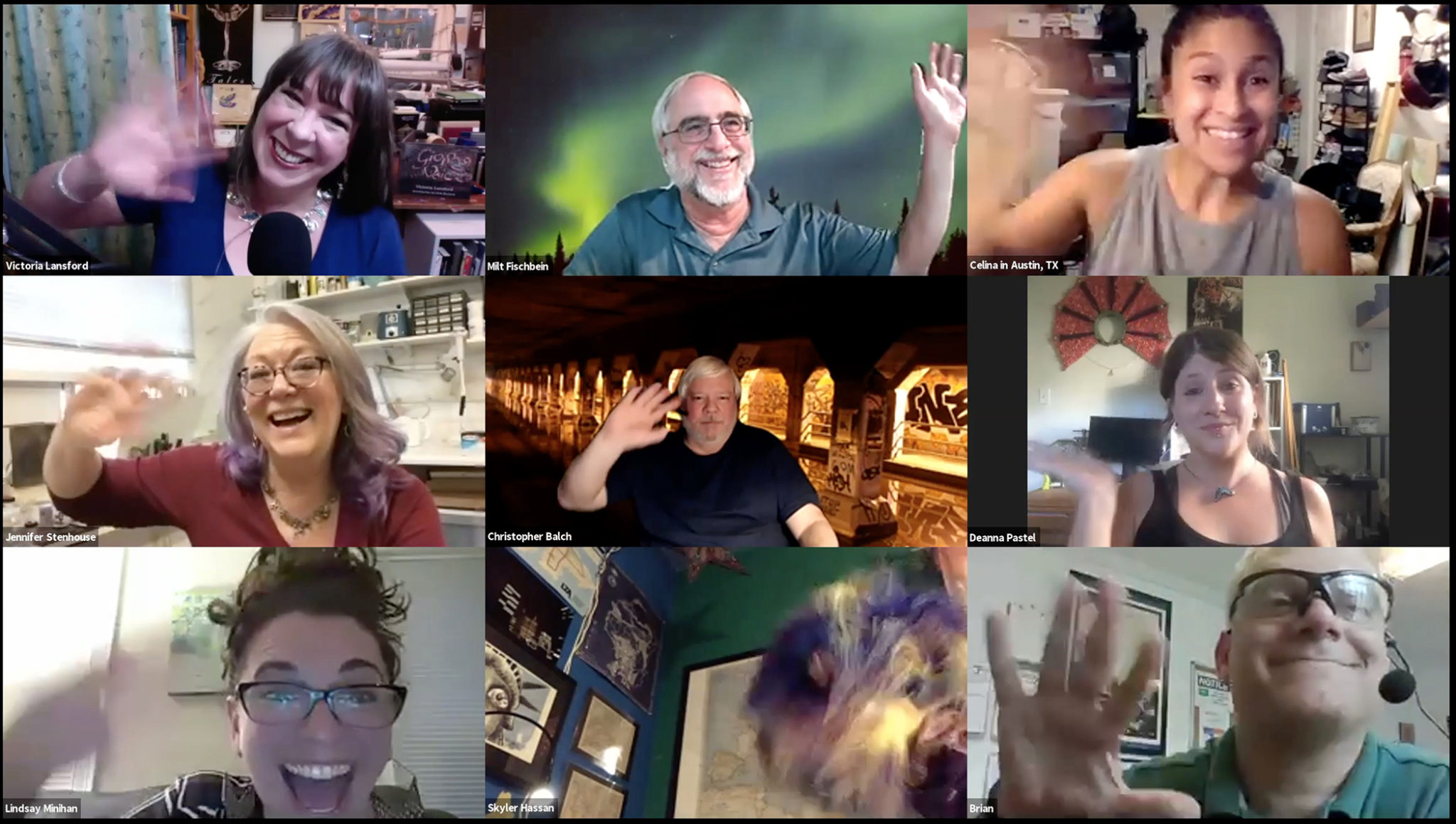 How (Not) to Take a Class on Zoom - still of video call