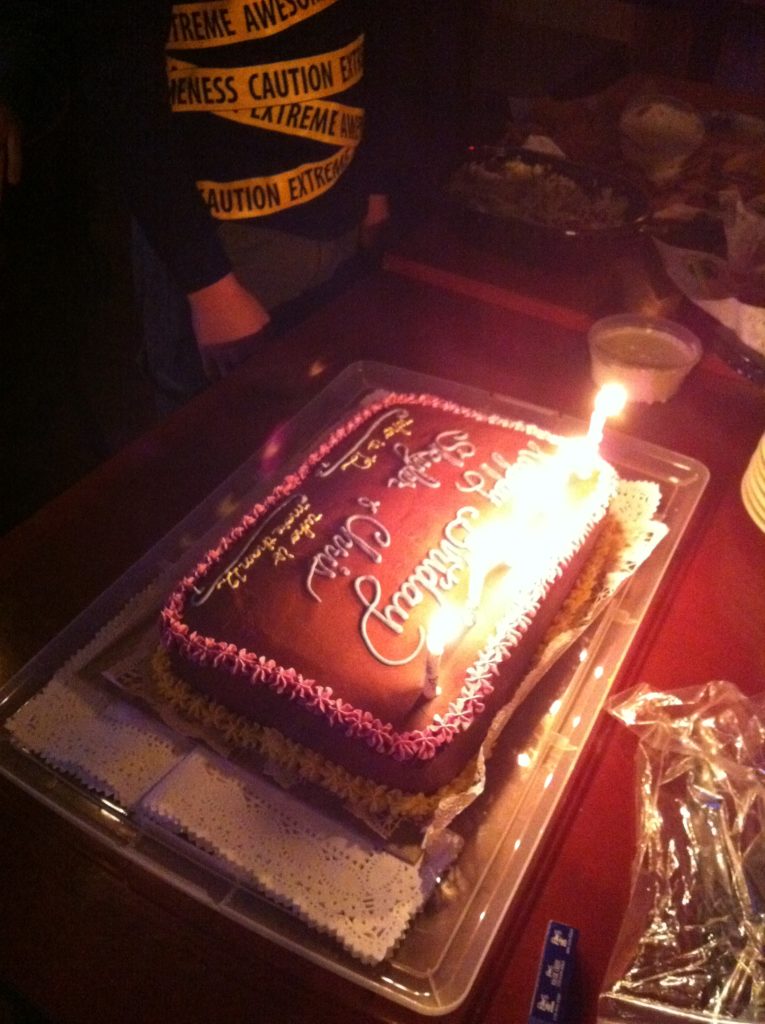 2011 the Happy “Birtday” Cake - don’t ask