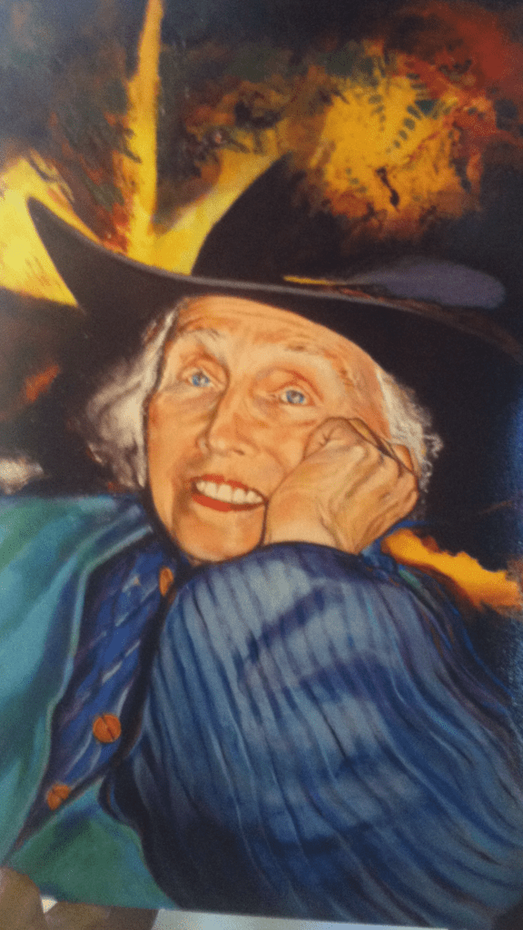 Bobbie Crow, portrait by Morris Mitchell