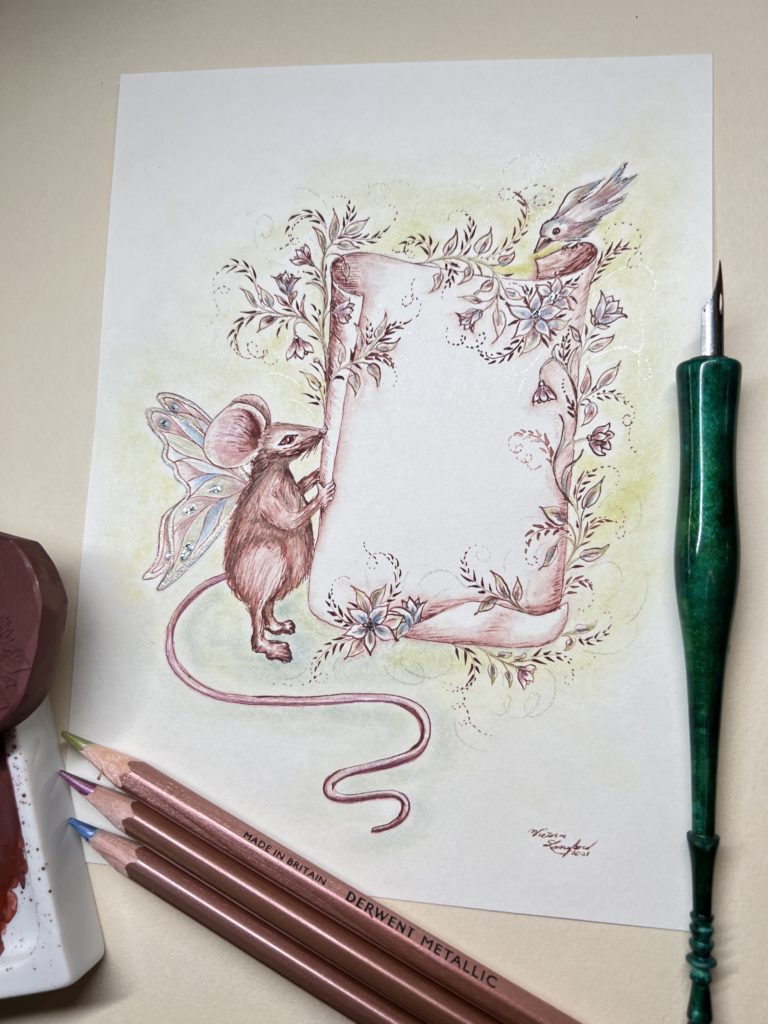 Tasha Mouse, a future bookplate