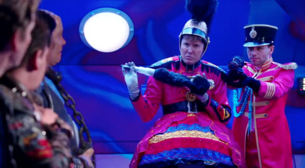 Ziggy in all his fashion less glory Red Dwarf Timewave