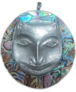 Eastern Repoussé Bear Pendant by Charles Alexander