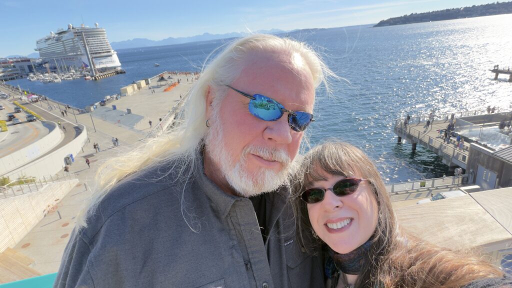 With Chris on Seattle's Waterfront at Pike Place Market