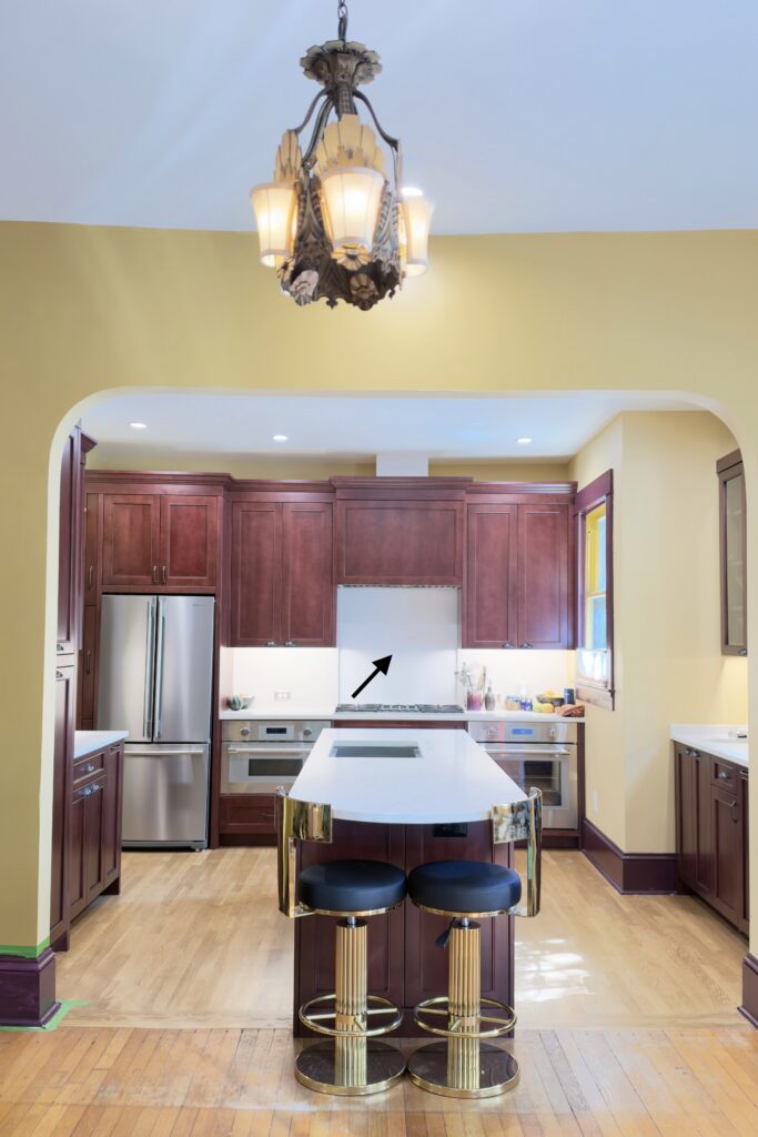 Site for Flame Navigator in renovated kitchen