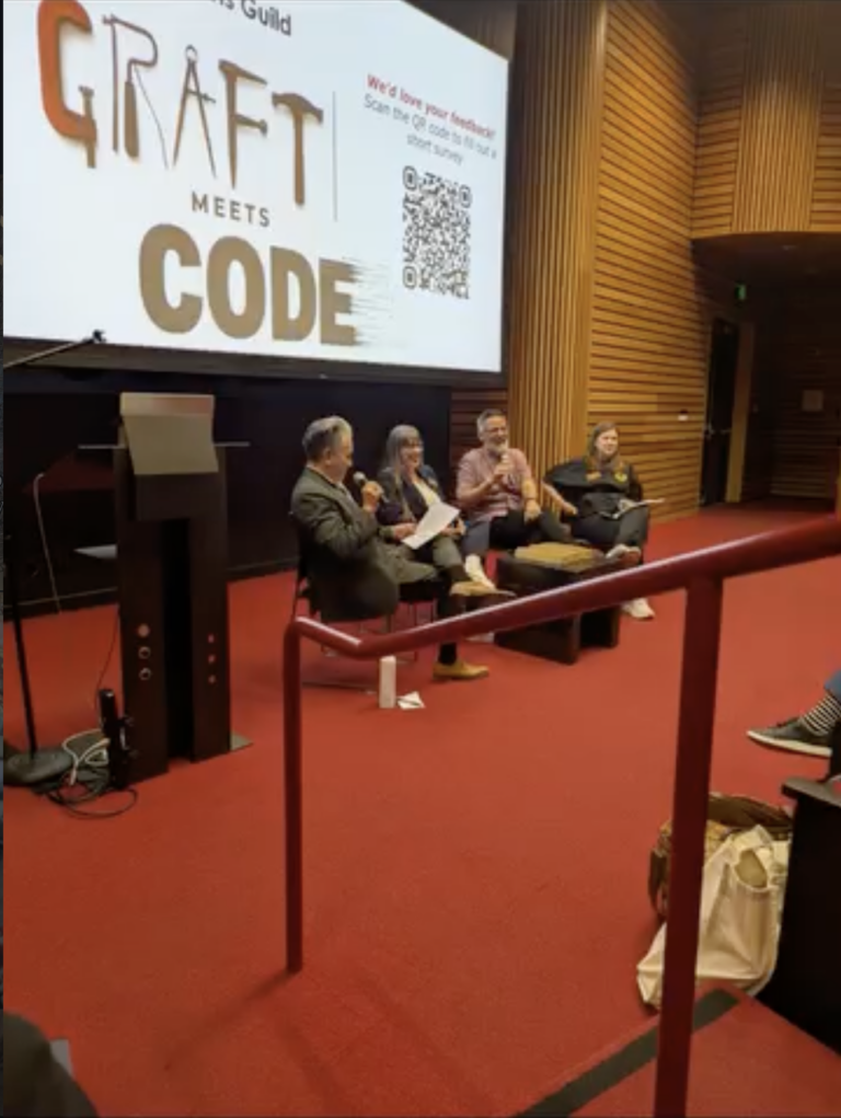 Craft Meets Code Panel: Curtis Arima, Victoria Lansford, Doug Bucci, Jennifer Altman